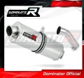 DOMINATOR Ovális kipufogó dob, amely illeszkedik a Suzuki SV 650 N 2003 - 2015 motorkerékpárhoz 4