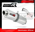 exhaust muffler DOMINATOR oval fits the motorcycle Honda CB 500 1993   2003