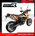 exhaust muffler DOMINATOR MX2 fits the motorcycle KTM 660 SMC 2005   2006 3