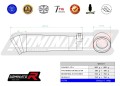 DOMINATOR GP2 kipufogó dob Ducati MONSTER 800 1996 - 2005 motorkerékpárhoz 2
