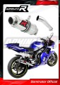 exhaust muffler DOMINATOR GP1 fits the motorcycle Yamaha YZF R6 2003   2005