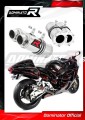 exhaust muffler DOMINATOR GP1 fits the motorcycle Suzuki GSXR 1300 Hayabusa 1999   2007