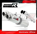 exhaust muffler DOMINATOR ROUND fits the motorcycle Yamaha FJ 1200