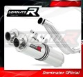 DOMINATOR Kerek kipufogó dob, amely illeszkedik a Yamaha XT 660 R 2004 - 2016 motorkerékpárhoz 2