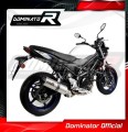 exhaust muffler DOMINATOR HP1 fits to Suzuki SV 650 2016  2023 3