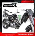 exhaust muffler DOMINATOR ROUND fits the motorcycle Yamaha XT 660 X 2004   2016 4