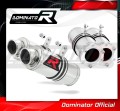 exhaust muffler DOMINATOR GP1 fits the motorcycle Suzuki GSXR 1300 Hayabusa 1999   2007 2
