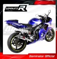 exhaust muffler DOMINATOR GP1 fits the motorcycle Yamaha YZF R6 2003   2005 3