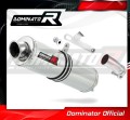 exhaust muffler DOMINATOR ROUND fits the motorcycle Suzuki GSF BANDIT 400 1989   1990