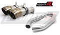 exhaust muffler DOMINATOR GP2 fits the motorcycle Honda CBR 1000F DUAL 1988   2000
