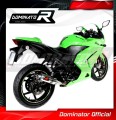 exhaust muffler DOMINATOR GP1 fits the motorcycle Kawasaki ZX250R 2008   2012 3