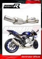 decat DOMINATOR középső hangtompító Mid Pipe a YZF R1 1000 2017 - 2019 motorkerékpárhoz