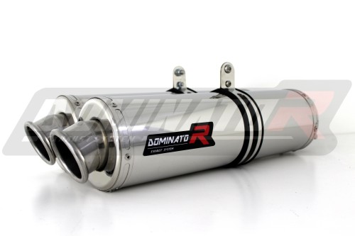 exhaust muffler DOMINATOR ROUND fits the motorcycle Triumph SPEED TRIPLE 1050 2005   2010