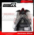 exhaust muffler DOMINATOR HP1 fits to Aprilia SMV DORSODURO 750 2008  2016 7
