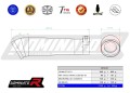exhaust muffler DOMINATOR GP2 fits to Triumph SPEED TRIPLE 1050 2005  2010 2