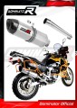 exhaust muffler DOMINATOR HP1 fits the motorcycle Honda XRV 750 AFRICA TWIN RD07A 1996   2003