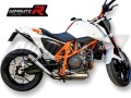 exhaust muffler DOMINATOR GP2 fits the motorcycle KTM 690 Duke 2012   2018 2