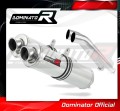 exhaust muffler DOMINATOR ROUND fits the motorcycle Cagiva RAPTOR 1000