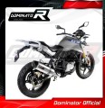 exhaust muffler DOMINATOR HP1 fits to BMW G310GS 2016  2024 3