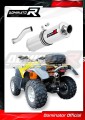 exhaust muffler DOMINATOR ROUND fits the motorcycle Can am RENEGADE 800