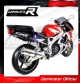exhaust muffler DOMINATOR OV fits to Honda CBR 900RR Fireblade SC33 1996  1999 3