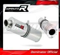 DOMINATOR Ovális kipufogó dob Suzuki RF 900 1994 - 1998 motorkerékpárhoz