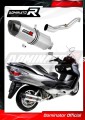exhaust muffler DOMINATOR HP1 fits to Suzuki BURGMAN 400 2007  2016