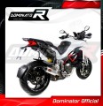 exhaust muffler DOMINATOR HP3 fits to Ducati MTS 1200 S MULTISTRADA 2015  2017 3
