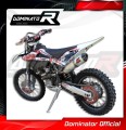DOMINATOR MX2 kipufogó dob Husqvarna TXC 310 R 2013 - 2014 motorkerékpárhoz 3