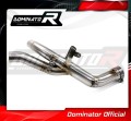 decat DOMINATOR középdob összekötő cső Mid Pipe YZF R1 1000 RN22 2009 - 2014 motorkerékpárhoz