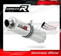 exhaust muffler DOMINATOR ROUND fits the motorcycle Kawasaki ZX6R 636 2009   2024 2