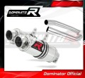 exhaust muffler DOMINATOR GP1 fits the motorcycle Honda VTR 1000 SP2 2002   2006