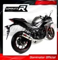 complete exhaust system with muffler DOMINATOR Full System HP3 fits to Yamaha YZF R3 2015  2018 3
