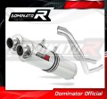 DOMINATOR kerek kipufogó dob Aprilia ETV 1000 Caponord 2001 - 2004 motorkerékpárhoz 2