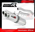 DOMINATOR Ovális kipufogó dob Kawasaki Z1000 2007 - 2009 motorkerékpárhoz