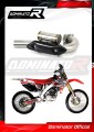 Kolektor wydechowy z PowerBomb DOMINATOR  pasujący do motocykla CRF 250 R 2006 - 2009
