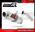 exhaust muffler DOMINATOR GP1 fits the motorcycle Yamaha YZF R6 2003   2005 2