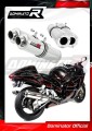 wydech tłumik DOMINATOR Okrągły pasujący do motocykla Suzuki GSXR 1300 Hayabusa 1999 - 2007