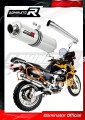 exhaust muffler DOMINATOR ROUND fits to Honda XRV 750 AFRICA TWIN RD07A 1996  2003