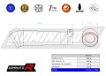 exhaust muffler DOMINATOR GP2 fits to Kawasaki Z750 2007  2012 3