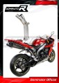 decat mid muffler DOMINATOR Mid Pipe fits to YZF R1 1000 RN12 2004  2006 3