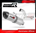 exhaust muffler DOMINATOR HP1 fits the motorcycle Honda NT 650 V DEAUVILLE RC47 1998   2005 2