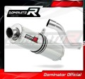 wydech tłumik DOMINATOR Okrągły pasujący do motocykla Suzuki DR 650RSE 1990 - 1996 2