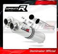 wydech tłumik DOMINATOR Okrągły pasujący do motocykla Aprilia Pegaso 650 1997 - 2000 2