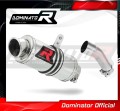 exhaust muffler DOMINATOR GP1 fits the motorcycle Kawasaki ZX250R 2008   2012 2