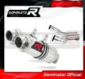 exhaust muffler DOMINATOR GP1 fits the motorcycle Yamaha XJ 600 DIVERSION 1992   2004
