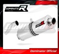 DOMINATOR Ovális kipufogó dob, amely illeszkedik az Aprilia RS 125 1999 - 2005 motorkerékpárhoz