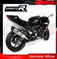 exhaust muffler DOMINATOR HP1 fits the motorcycle Kawasaki ZX6R 636 2009   2024 3