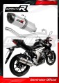 teljes kipufogórendszer DOMINATOR Full System HP1 dobbal, Suzuki GSX S 125 2017 - 2019 motorkerékpárhoz