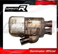 decat mid muffler DOMINATOR Mid Pipe fits to YZF R6 2017  2023 3